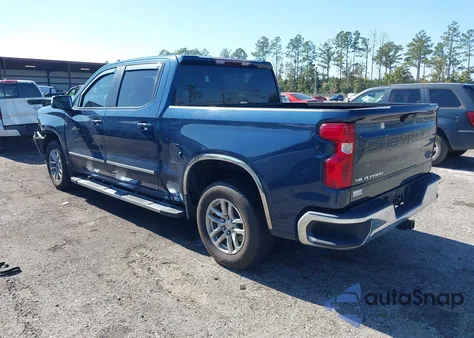 2021 Chevrolet Silverado 1500 2Wd Short Bed Lt из США, поврежденный, VIN 1GCPWCED7MZ391661